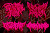 draw brutal death or black metal logo