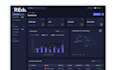 saas CRM and web app UI UX design in figma