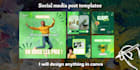 create custom canva templates for social media branding and marketing
