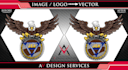 convert  vector logo, raster to vector, image tracing,