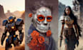 create amazing, artistic, gallery ready, digital illustrations