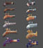 create 2d game asset, prop, object, weapon, and icon