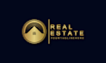 do real estate, property, home, construction logo design