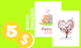 create invitation, greeting, birthday and wedding cards