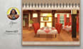 design high quality 2d background and environment