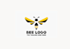 create fantastic wonderful honey bee logo with fastest delivery