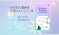 make an instagram story design