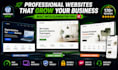 build custom wordpress business website with elementor