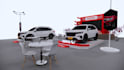 draw and plan a 3d automotive exhibition design