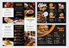 design modern restaurant, food menu design