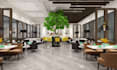do restaurant and shop interior design and realistic rendering