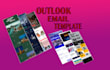 develop and design responsive HTML email template for outlook
