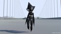 create a retro low poly 3d character