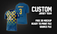 do 3d custom sportswear and jersey mockup design