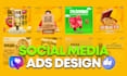 design premium facebook or instagram ads images