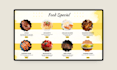 design unique, seasonal digital animated menu in canva
