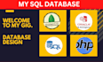 design and develop php, mysql  database