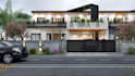 do realistic render home design exterior design 3d rendering