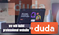 do duda website design and duda website redesign