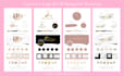 do premium signature logo kit and instagram branding