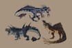 make a creature design  with hi quality render
