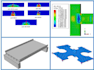 do fem abaqus simulation and 3d modeling