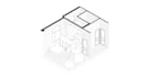 create an interior axonometric drawing