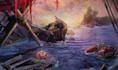 draw anime background, game, landscape, visual novel and any style
