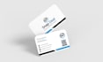 design clickable digital business card vcard with qr code