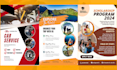 design church, real estate, event, fitness, and restaurant flyer professionally