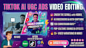 create ai ugc tiktok video ads and high converting tiktok video ads