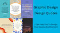 design your book cover graphic quote and poster