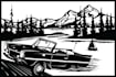 create silhouettes, stencils for laser cutting and engraving