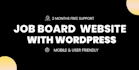 design job portal or job board website in wordpress