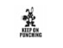 design awesome boxing hare logo