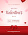do valentines day cards, social media posts, videos, flyers