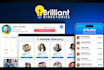 setup brilliant directory website, wordpress directory listing website