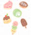 design kawaii cute doodle sticker sheets