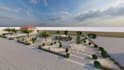 create backyard, front yard, garden, patio and pool landscape design in 3d