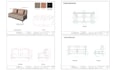 draw 2d furniture design and detailing