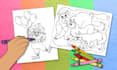 draw printable coloring pages for kids