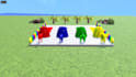 create 3d animal crossing fountain animation