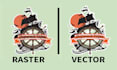 convert your image or logo raster to vector