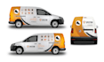 do creative car wrap design, van wrap, vehicle wrap