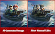 fix or retouch ai images within 12 hours