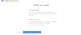 set up google merchant center