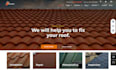 design roofing website contractor website roofing website