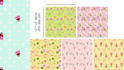 design watercolor pattern for textile and merchandise