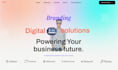 design high speed webflow auto service SEO optimized website