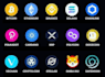 create ethereum, evm, solana, stellar dapp with solidity, rust, web3